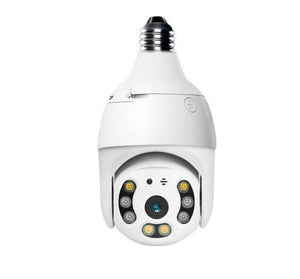 3mp Tuya Smart Wide Wifi Indoor Lamp Head Surveillance Camera_0